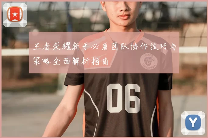 王者荣耀新手必看团队协作技巧与策略全面解析指南