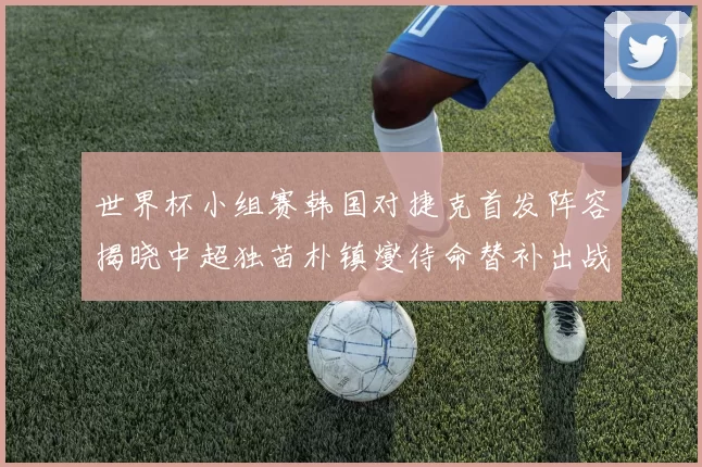 世界杯小组赛韩国对捷克首发阵容揭晓中超独苗朴镇燮待命替补出战