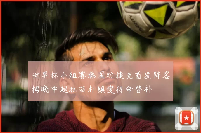 世界杯小组赛韩国对捷克首发阵容揭晓中超独苗朴镇燮待命替补